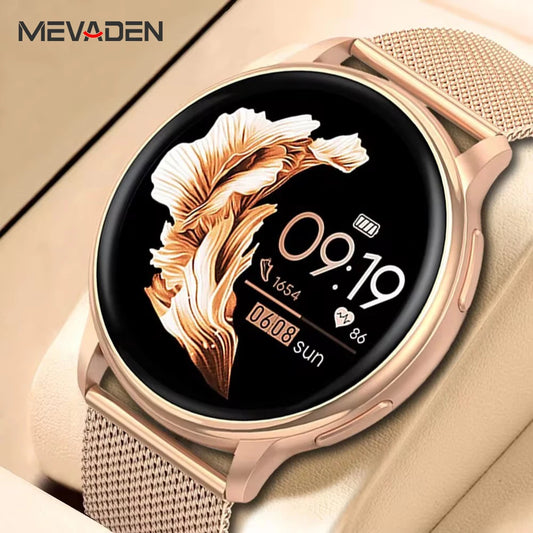 MEVADEN Y22 Women’s Smartwatch – Elegant Bluetooth Call Watch with Custom Dial & Health Tracking™