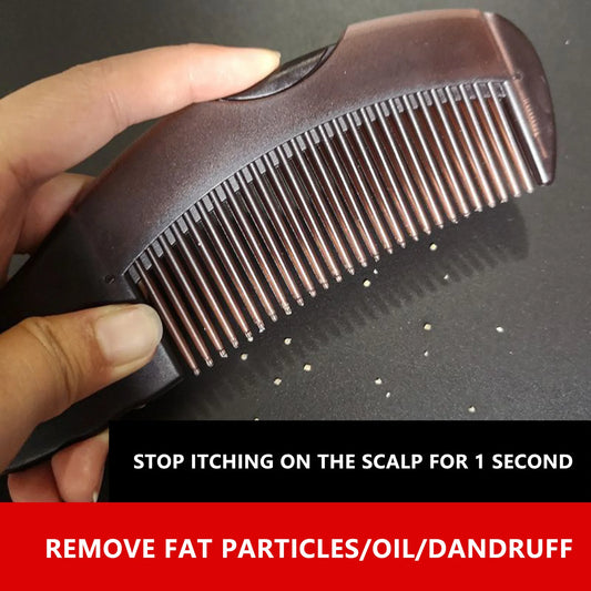 Self-Cleaning Scalp Massage Comb – Anti-Static & Dandruff Removal™