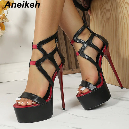 Aneikeh 2025 Women's Gladiator High Heel Sandals™