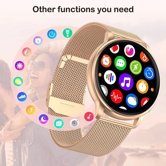 MEVADEN Y22 Smartwatch – Bluetooth Call, Fitness Tracker & Heart Rate Monitor (iOS & Android)™