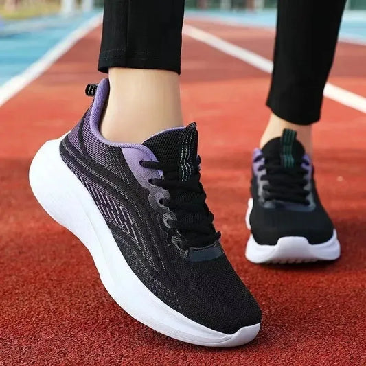 Trendy Women's Summer Sneakers – Fashion Mesh Breathable Shoes for Running, Tennis & Everyday Style™