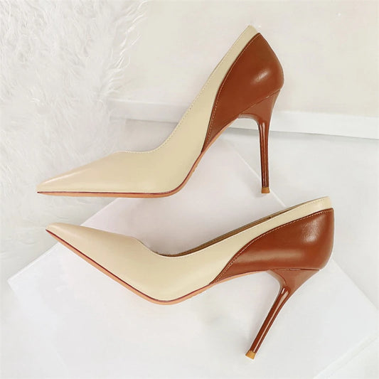 BIGTREE Pointed Toe Thin Heel Pumps – Elegant Women's Fashion Shoes™