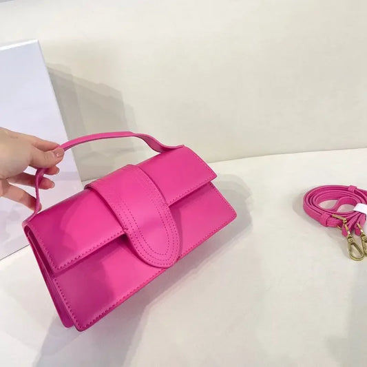 Luxury PU Leather Crossbody Handbag – Elegant Shoulder Bag for Women™