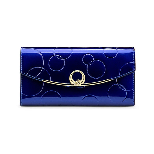 Luxury RFID Leather Wallet – Long Purse with Phone Pocket™
