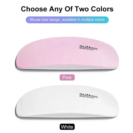 6W Mini UV LED Nail Dryer – Portable & USB-Powered™