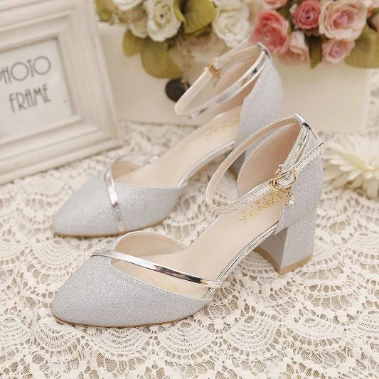 Elegant High-Heel Party & Wedding Pumps – Premium Women's Fashion™
