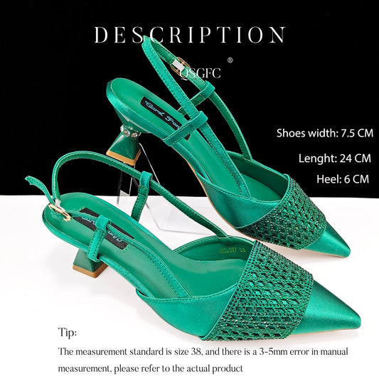 Luxury Rhinestone Heels & Mini Bag Set – Elegant Party Collection™