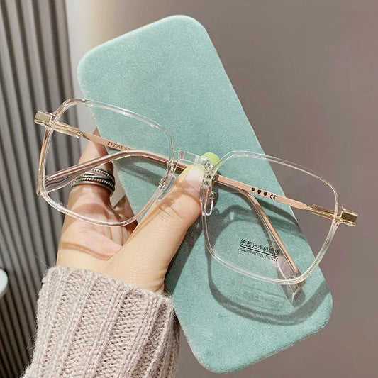 Trendy Anti-Blue Light Reading Glasses – HD Presbyopia Eyewear, Transparent Frame™
