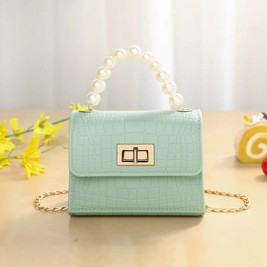 Pearl Crocodile Pattern Jelly Handbag – Elegant Women's Mobile Purse & Crossbody Bag™