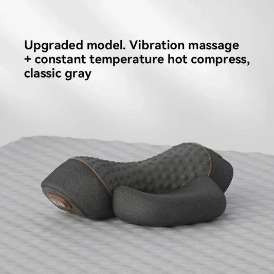 Electric Heated Cervical Neck Massager – Vibration & Traction Pillow for Pain Relief™